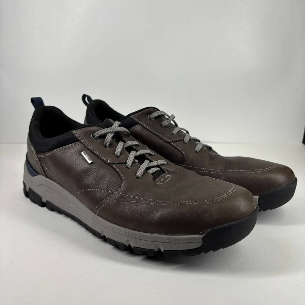 Dunham Glastonbury UBal II Men's US 16 Steel Grey Waterproof Walking Shoe CI6240